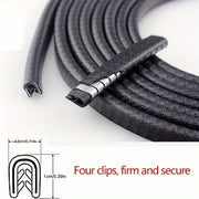 Car Door Edge Protector Rubber Strip Anti-Collision Dustproof Seal