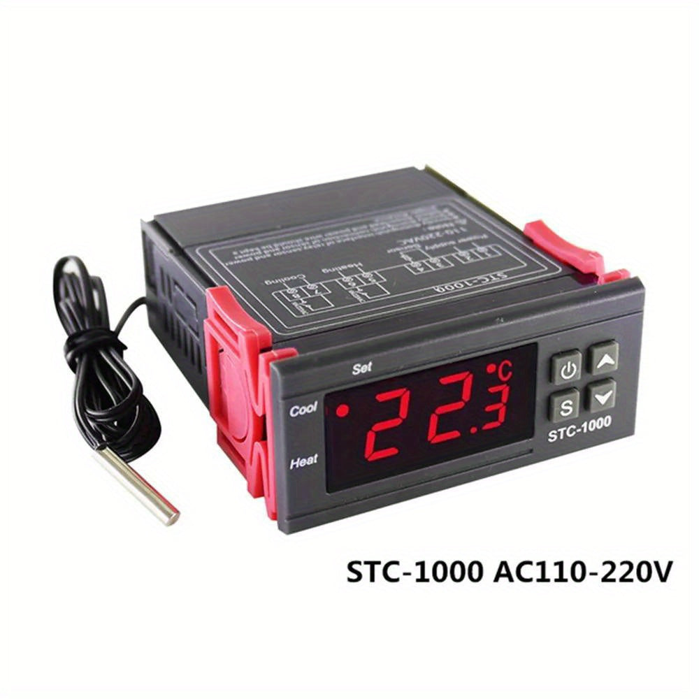 Digital Temperature Controller for Incubators and Refrigeration 110V 220V