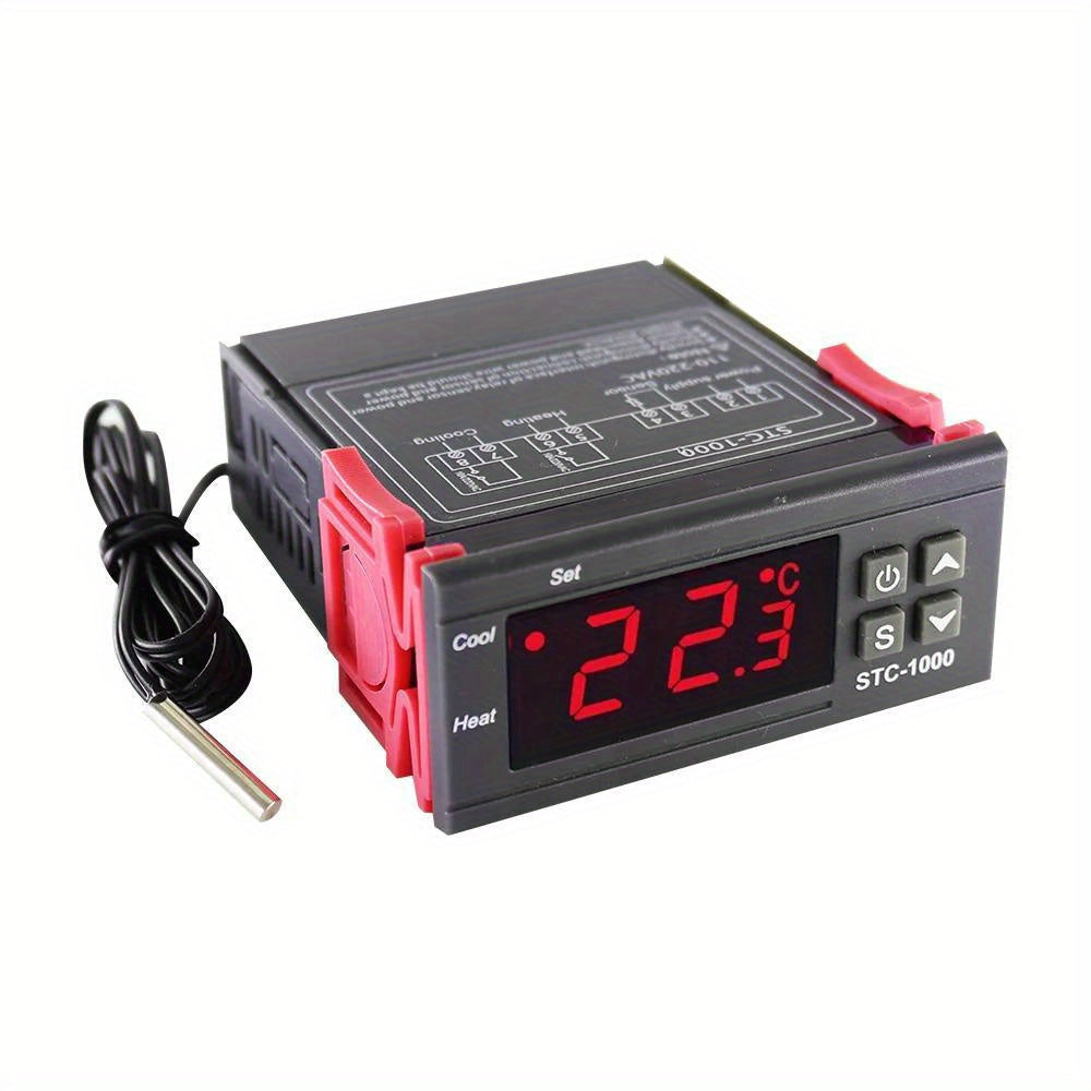 Digital Temperature Controller for Incubators and Refrigeration 110V 220V
