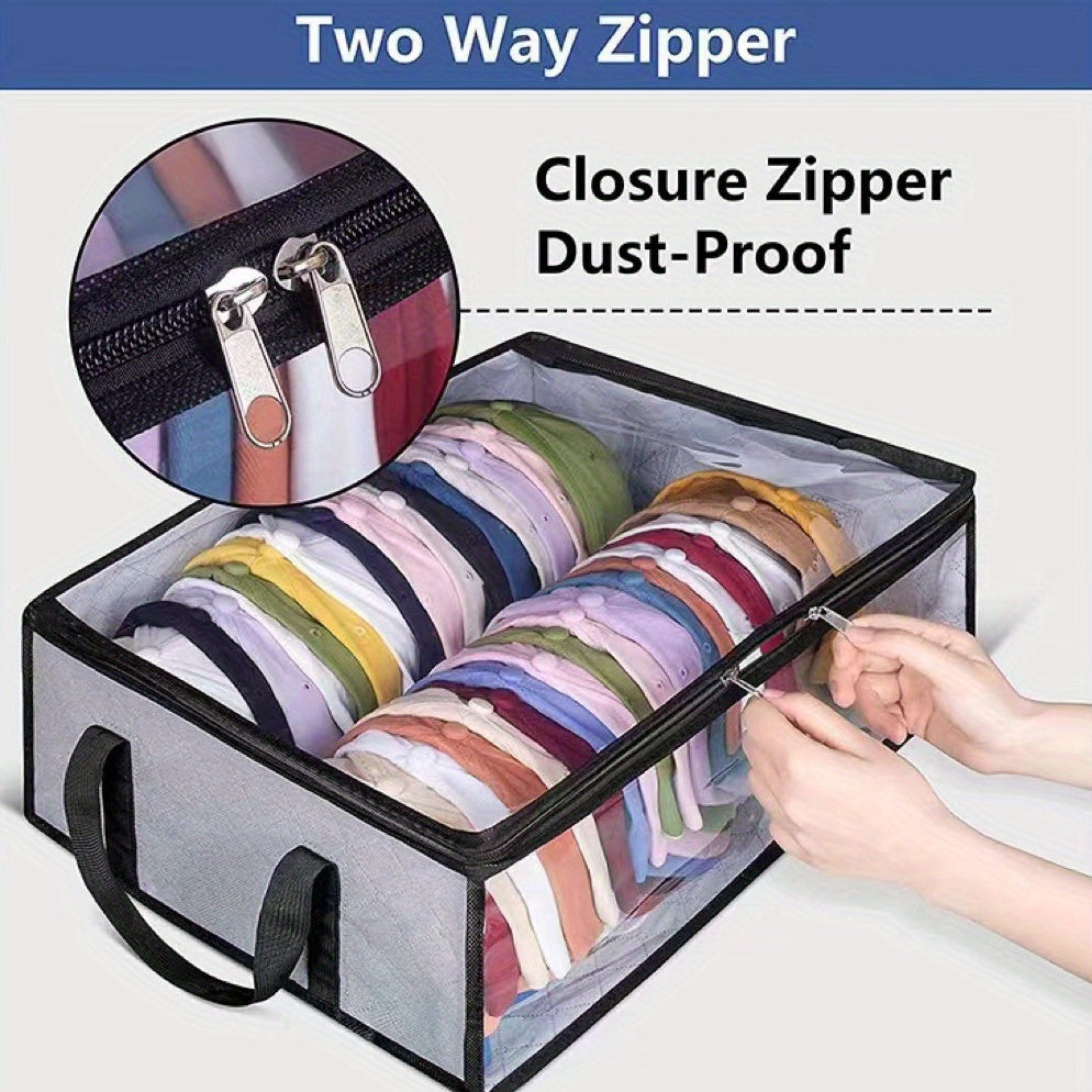 Non-Woven Wardrobe Hanger Storage Bag Foldable Clothes Organizer for Home Closet