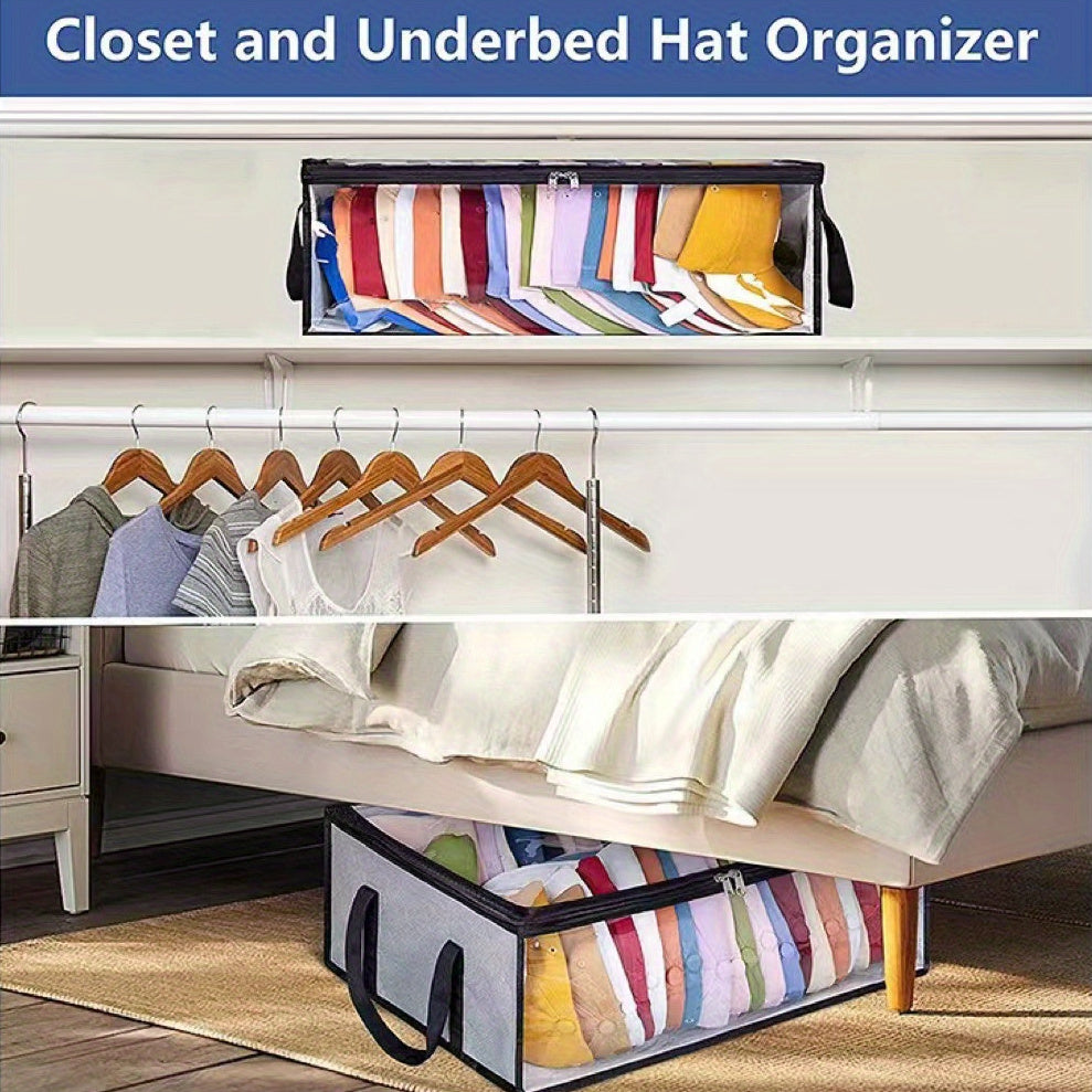 Non-Woven Wardrobe Hanger Storage Bag Foldable Clothes Organizer for Home Closet