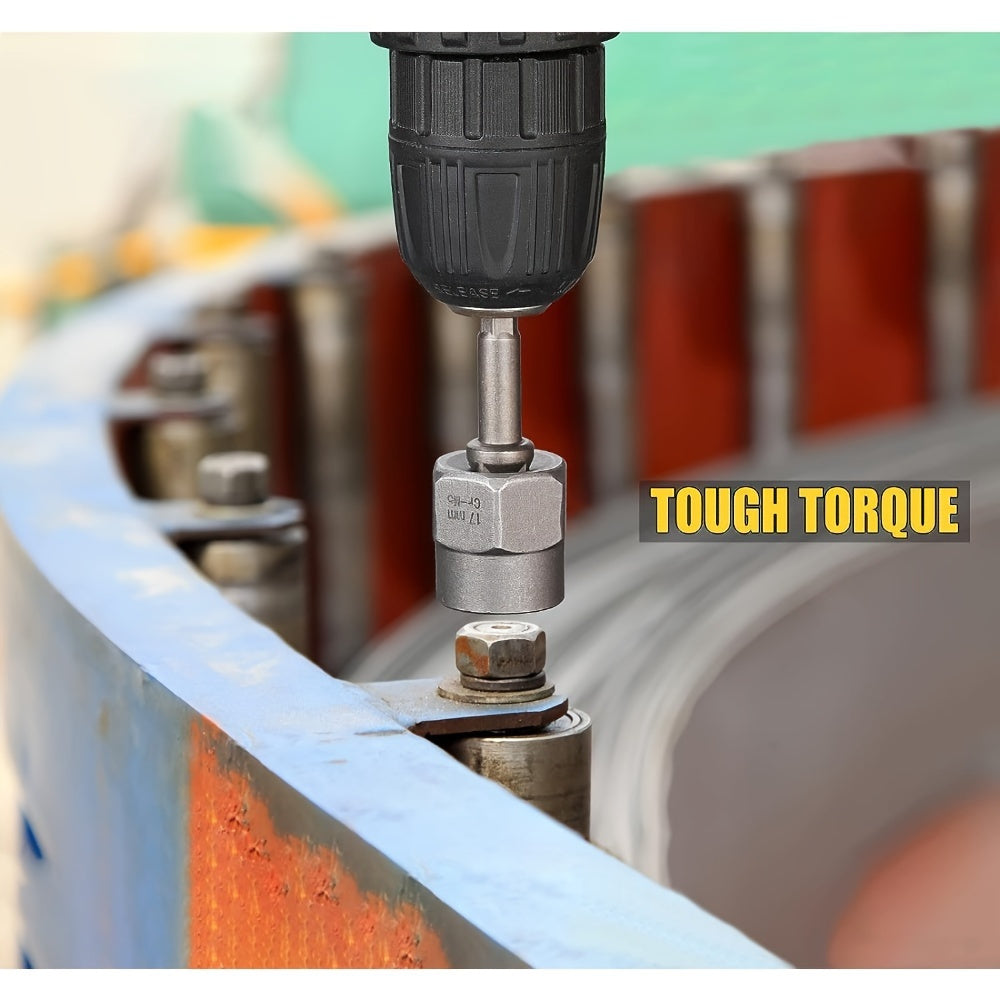 15pcs Carbide and Metal Nut Extractor Set for Locknuts and Bolts