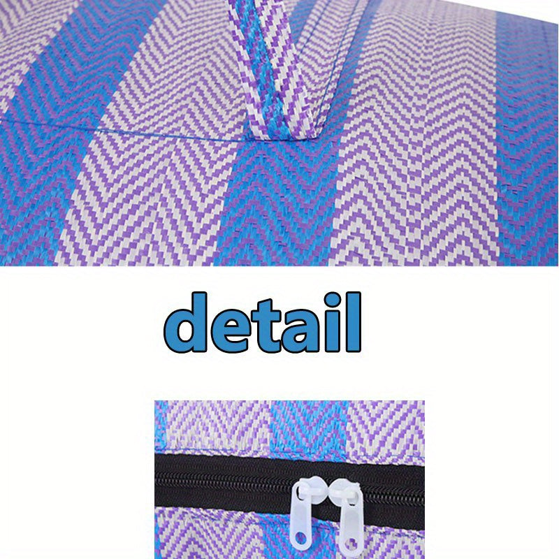 Large Capacity Moving Storage Bags Reinforced Handles Heavy Duty Clothes Quilt Organizer