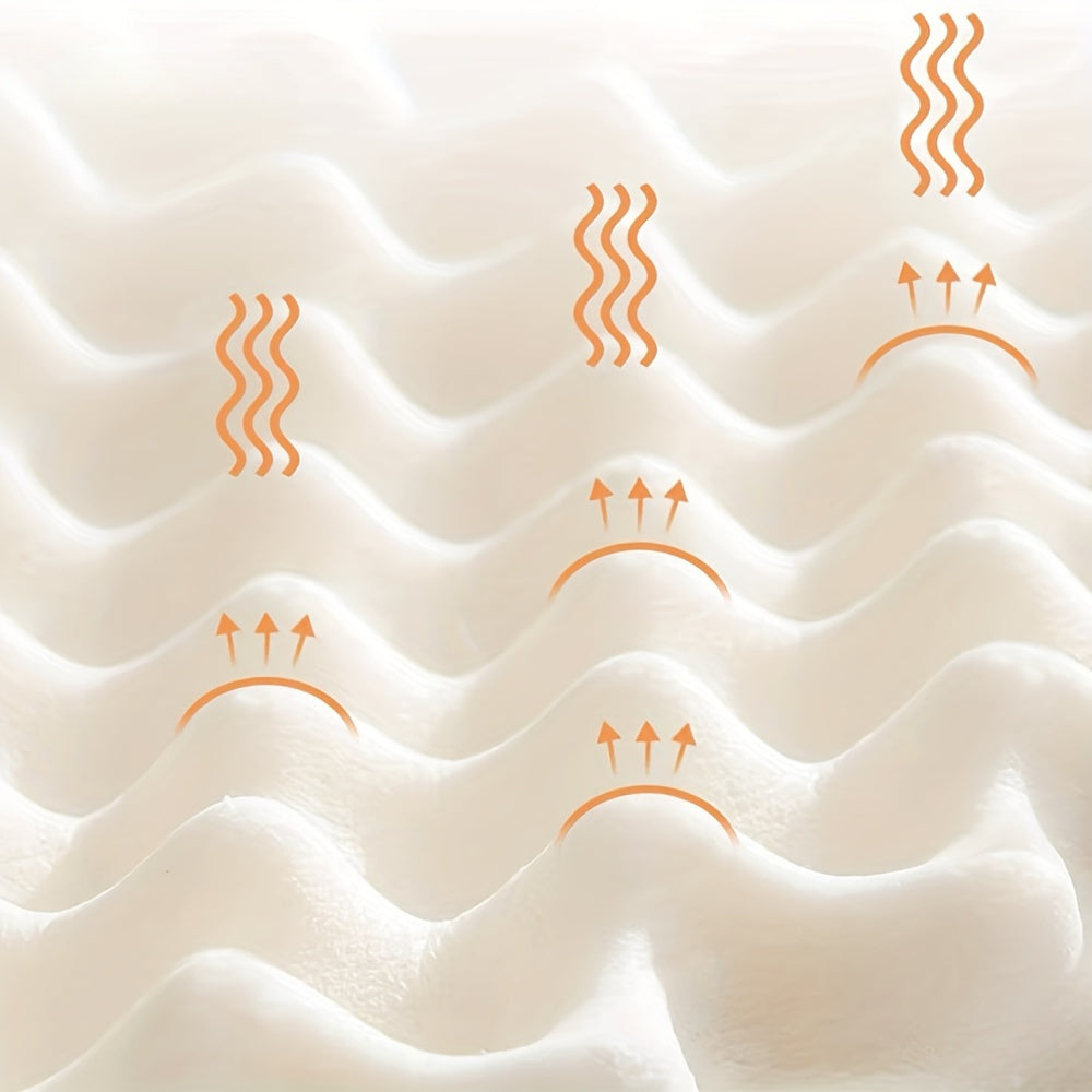 Orthopedic Latex Neck Pillow for Side Sleepers with Removable Cover Natural Rubber Medium Soft Massage Feature