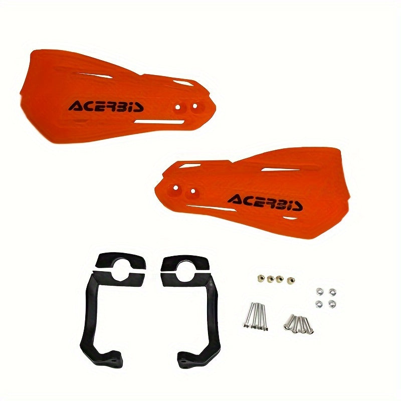 Motorcycle Handguards Carbon Fiber Look Windproof Easy Install for Dirt Bikes