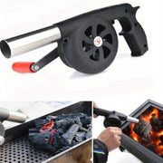 Outdoor Hand Cranked Blower for Barbecue Charcoal Kitchen Supplies Accessories