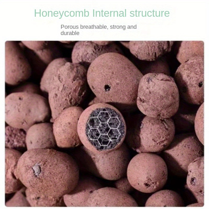 Natural Stone Pebbles 498.95g for Succulents Orchids Aquatic Plants Hydroponics Garden Soil