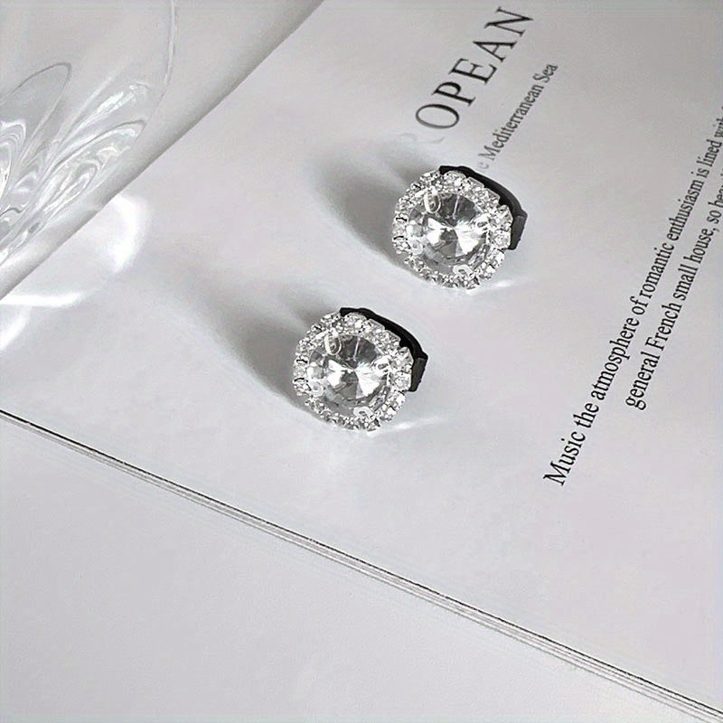 2PCS Rhinestone Shoe Laces Buckles for Sneakers Sparkling Shoe Charms