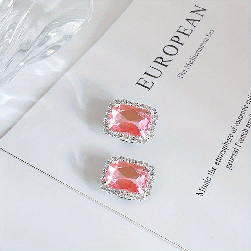 2PCS Rhinestone Shoe Laces Buckles for Sneakers Sparkling Shoe Charms