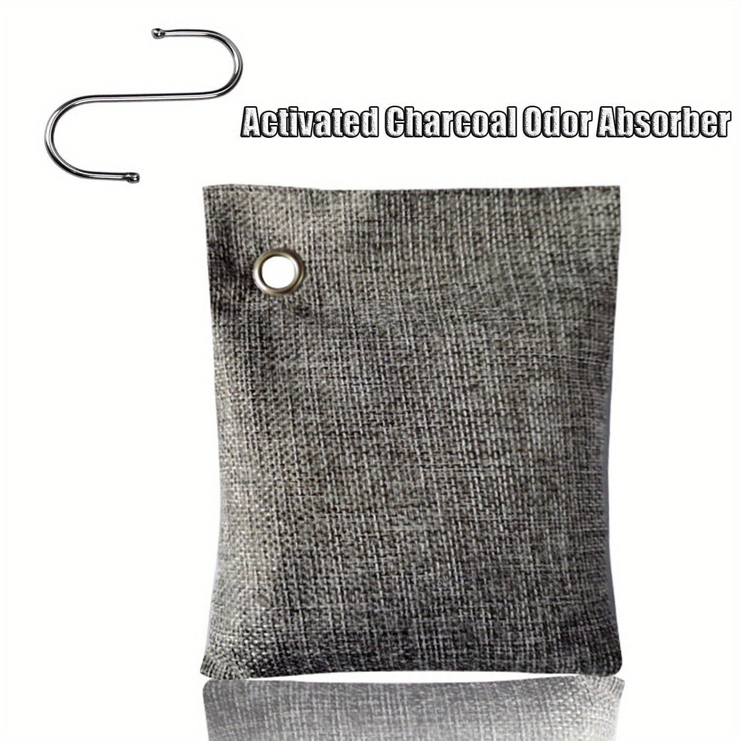 Large Activated Charcoal Odor Absorber 200g Bamboo Air Bags for Home Car Closet