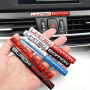 2Pcs 3D Emblem Sticker Auto Accessories Car Decal Suitable for All Vehicles