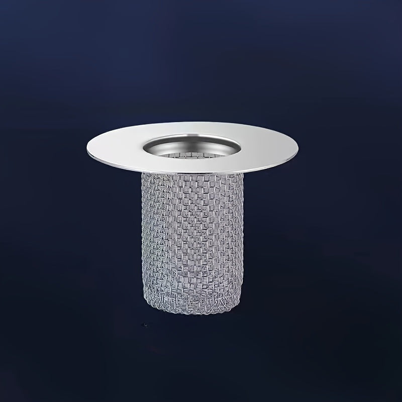 Suv o'tkazmaydigan po'latdan yasalgan pol drenaj tarmog'i, yuvish joyi va dush xonasi uchun soch to'sig'i bilan.