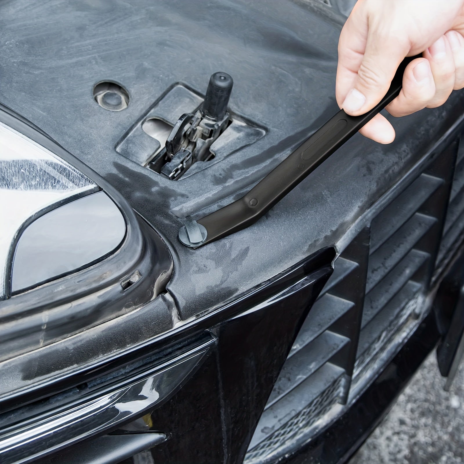 Kit de 4 piezas de herramientas de plástico para palancas, conjunto para quitar molduras de automóviles, clips de panel de puerta interior