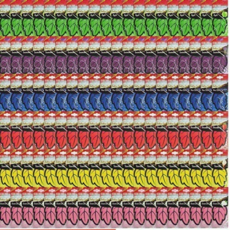 Avtomobil ichki qismi barg shaklidagi hidi beruvchi choy qog'ozi vanil aromali avtomobil uchun osib qo'yiladigan aksessuarlar to'plamlari