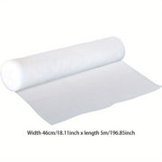 Rollo de filtro para campana de cocina duradero, resistente al humo, polvo, aceite y fuego, de alta temperatura, fácil de limpiar, tela no tejida