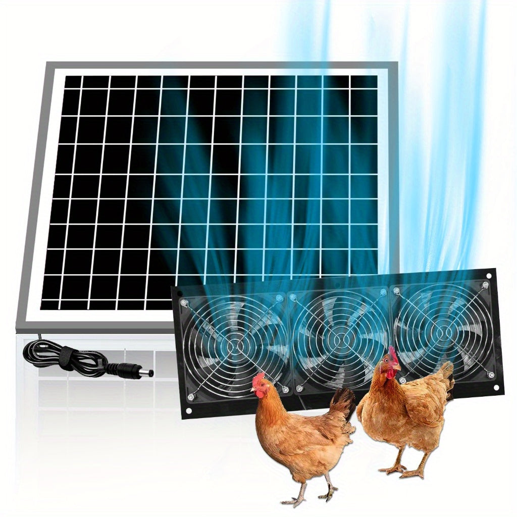 12V Small DC Fan for Pet Rooms Chicken Coops Ventilation Cooling