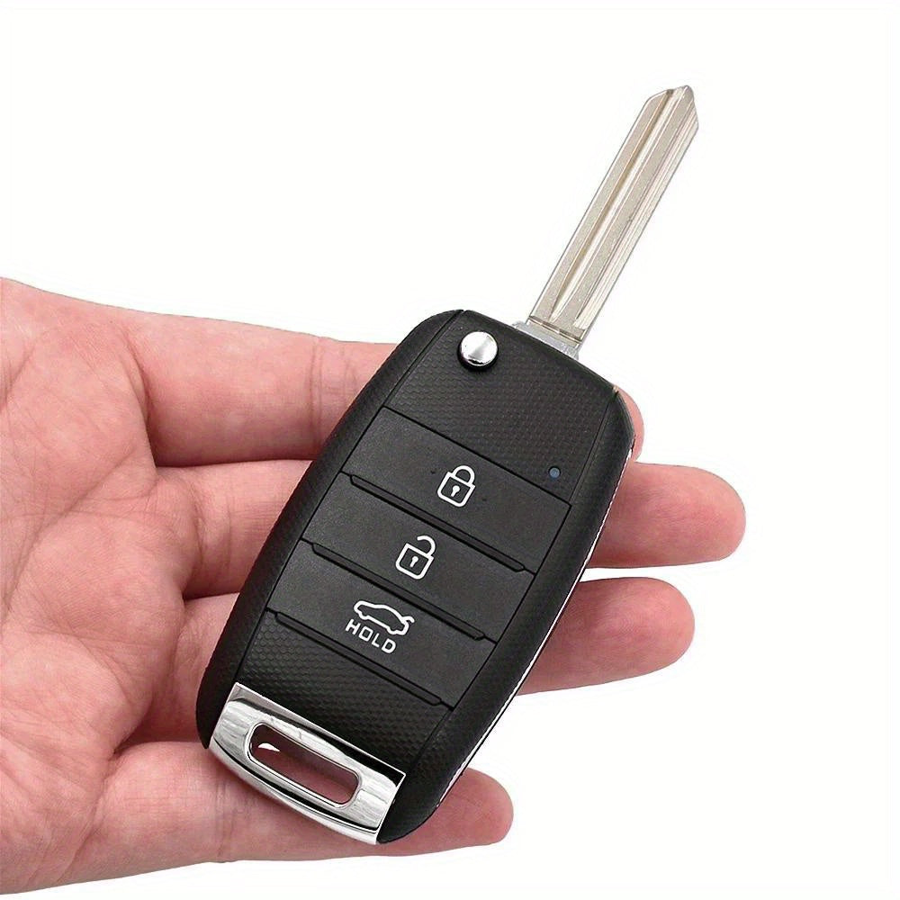 Kia Rio Optima Cerato Sportage uchun avtomobil kaliti qobig'i muhrasi, kesilmagan pichoq