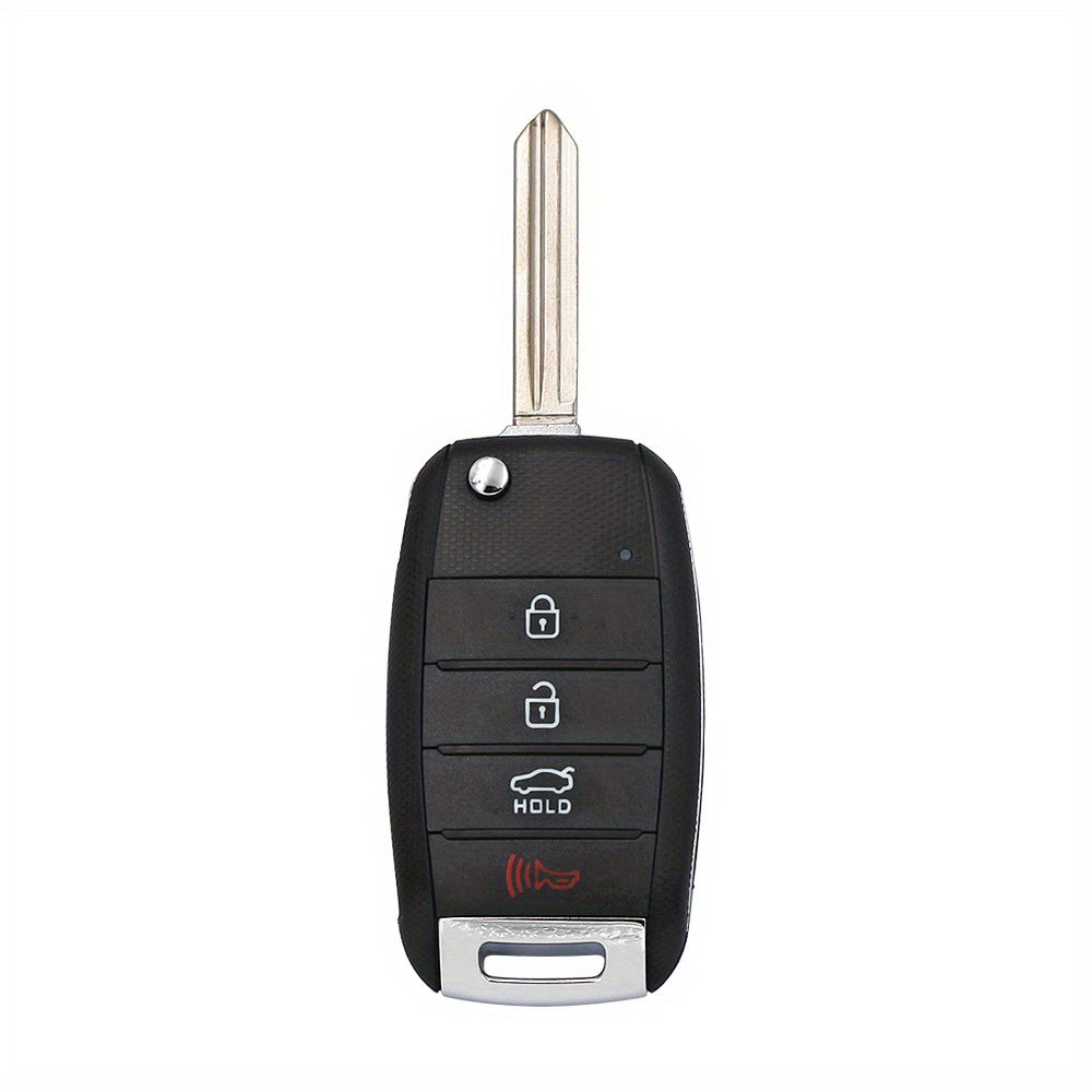 Car Key Remote Cover ABS Shell Key Fob Case with 4 Buttons for K3 Sorento