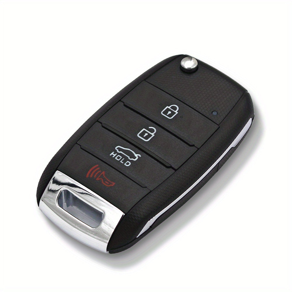 Car Key Remote Cover ABS Shell Key Fob Case with 4 Buttons for K3 Sorento