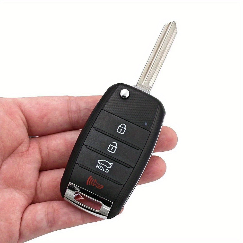 Car Key Remote Cover ABS Shell Key Fob Case with 4 Buttons for K3 Sorento