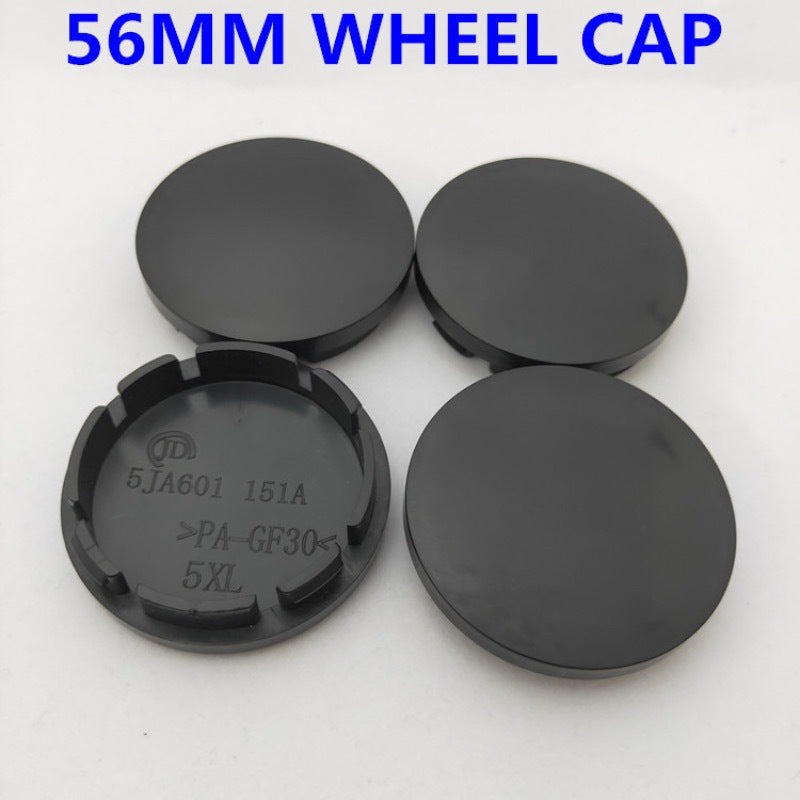 Set of 4 Universal 56mm Car Wheel Hub Center Caps Tire Emblem Covers