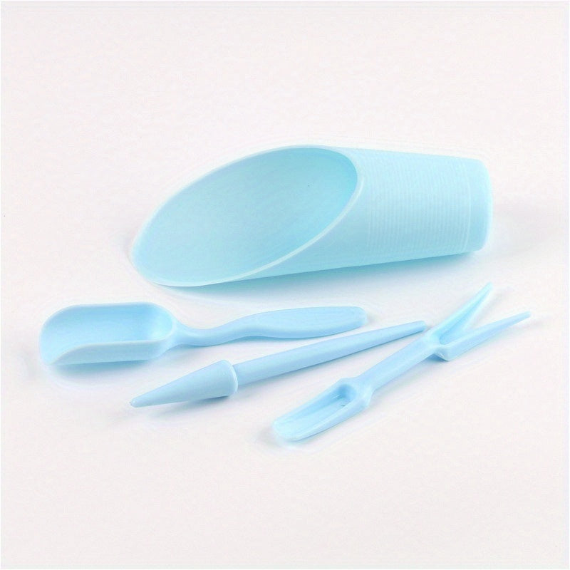 Juego de 4 piezas de herramientas de plástico para plantar y trasplantar suculentas y plantas en maceta