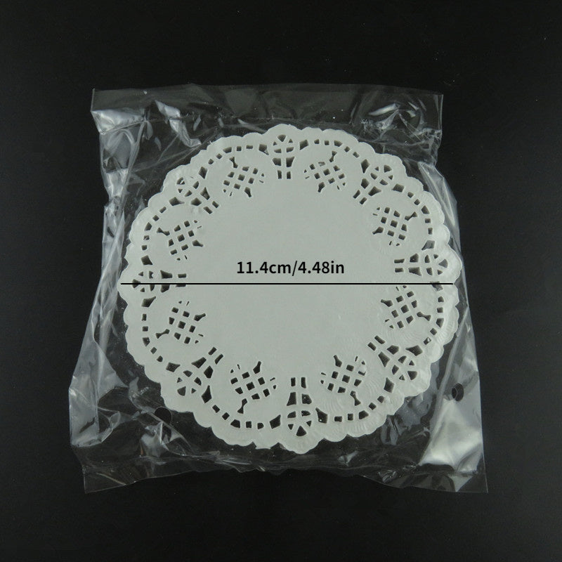 150 dona gul pastki yog'li qog'oz doira pishirish yog'ni so'radigan pizza torti padlari