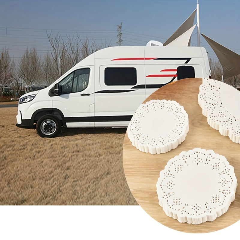 150 dona gul pastki yog'li qog'oz doira pishirish yog'ni so'radigan pizza torti padlari