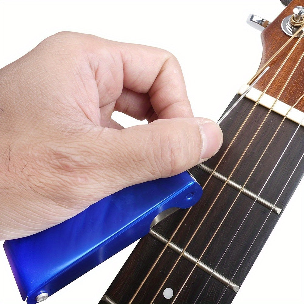 Guitar Maintenance Kit with Essential Tools for Repairs and Cleaning Black Metal Plastic