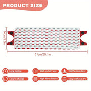 Reusable Mop Replacement Pads for Ultramat XL Flat Mop, Washable, High Absorption
