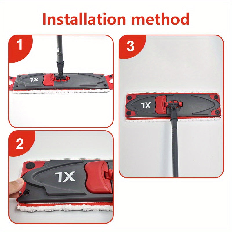 Reusable Mop Replacement Pads for Ultramat XL Flat Mop, Washable, High Absorption