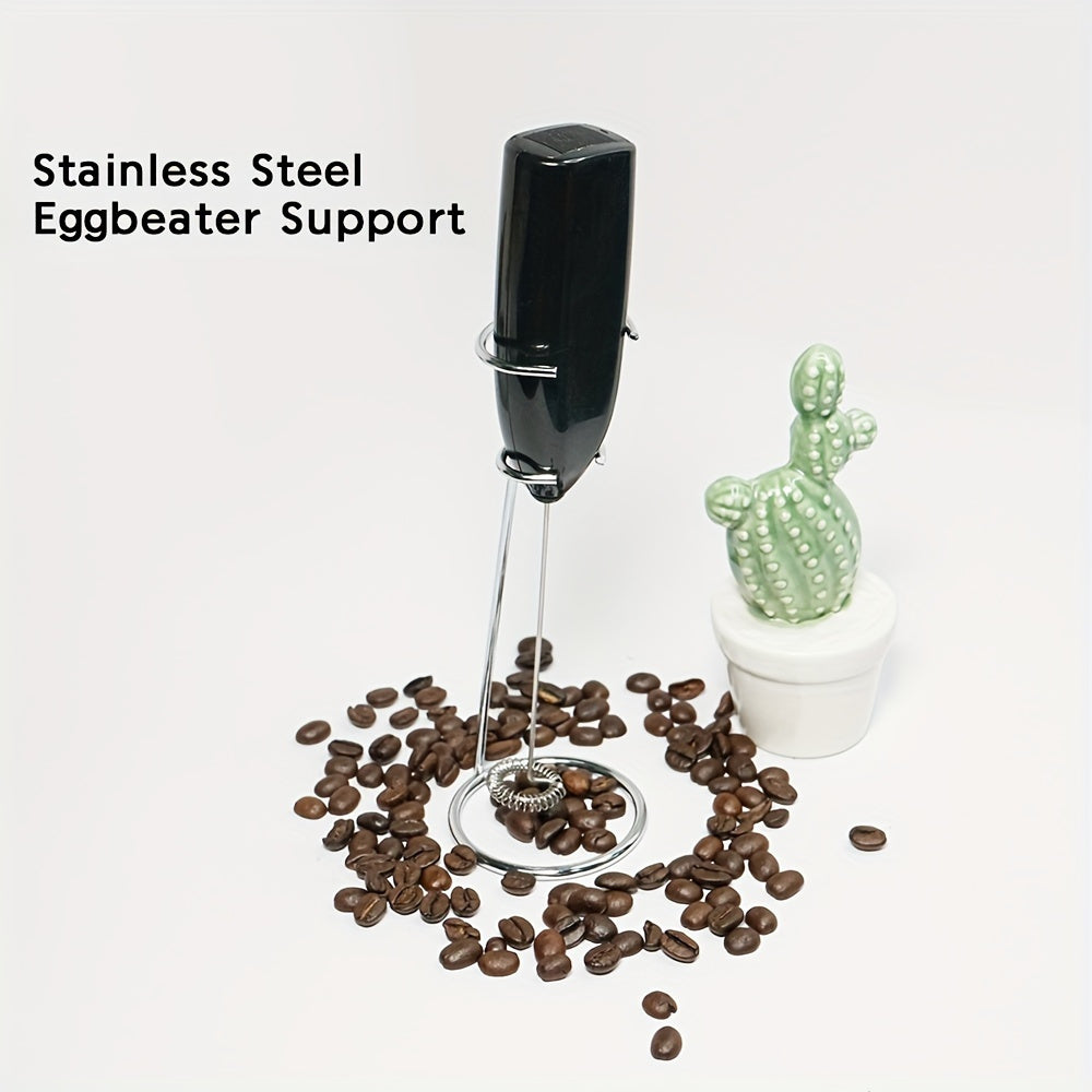 Stainless Steel Milk Frother Stand for Coffee and Espresso Machines Compact and Easy to Clean