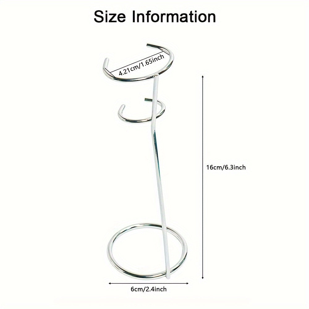 Stainless Steel Milk Frother Stand for Coffee and Espresso Machines Compact and Easy to Clean