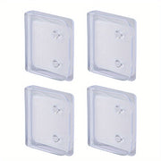 Dush pardasi kliplari: 1, 2 yoki 4 ta to'plam. O'rnatish uchun plastik yopishqoq, shamolga chidamli va suvga qarshi. Foydalanish uchun oson va ko'rinmas.