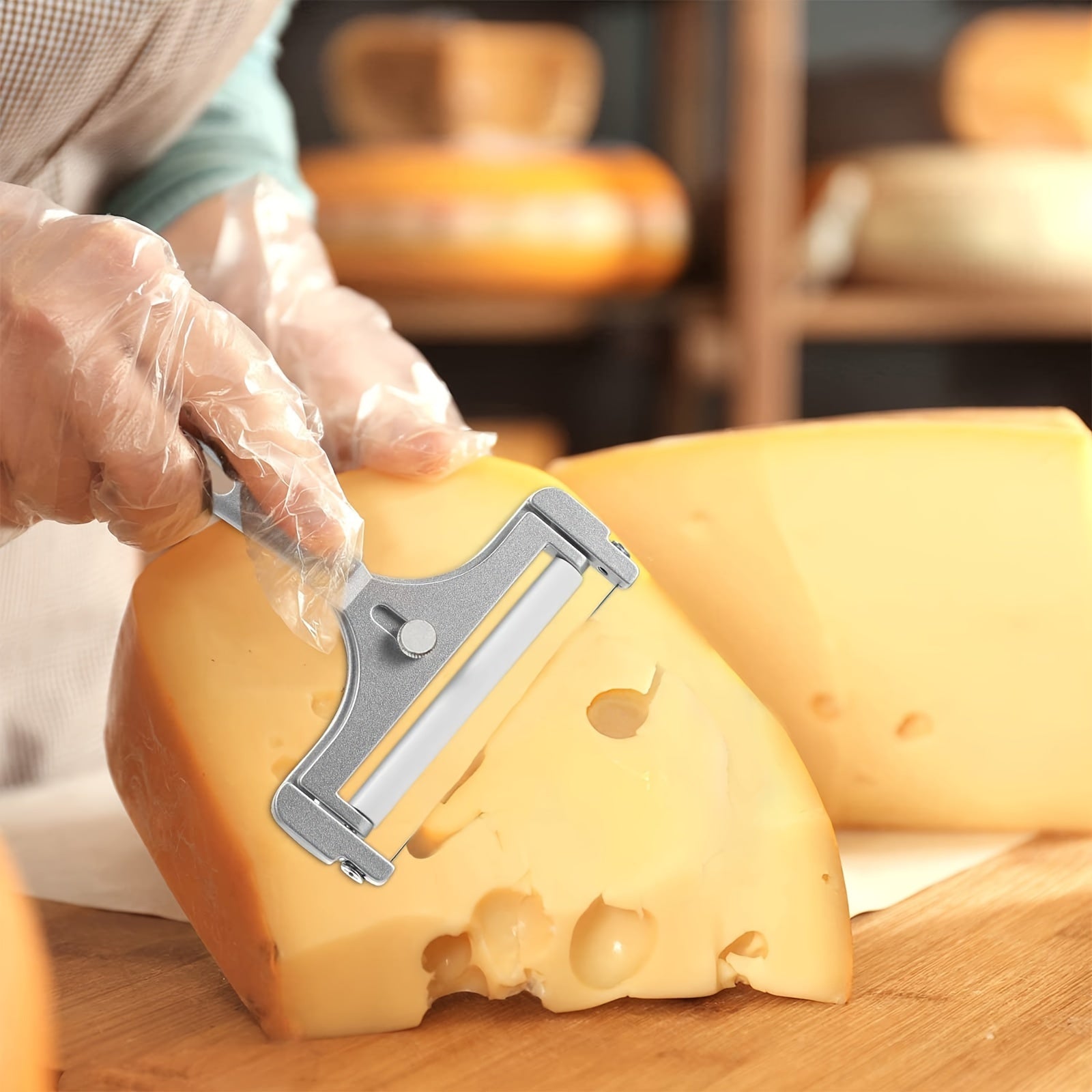 Adjustable Cheese Slicer for Restaurant Use Thin and Thick Slices