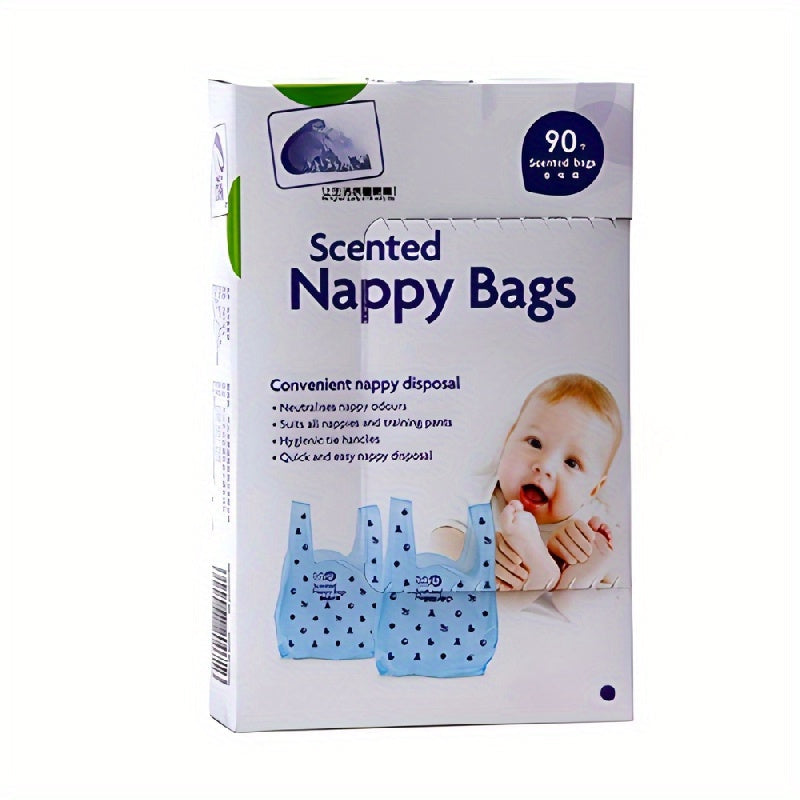 Scented Diaper Disposal Bags Thickened Portable Nappy Collection Bags
