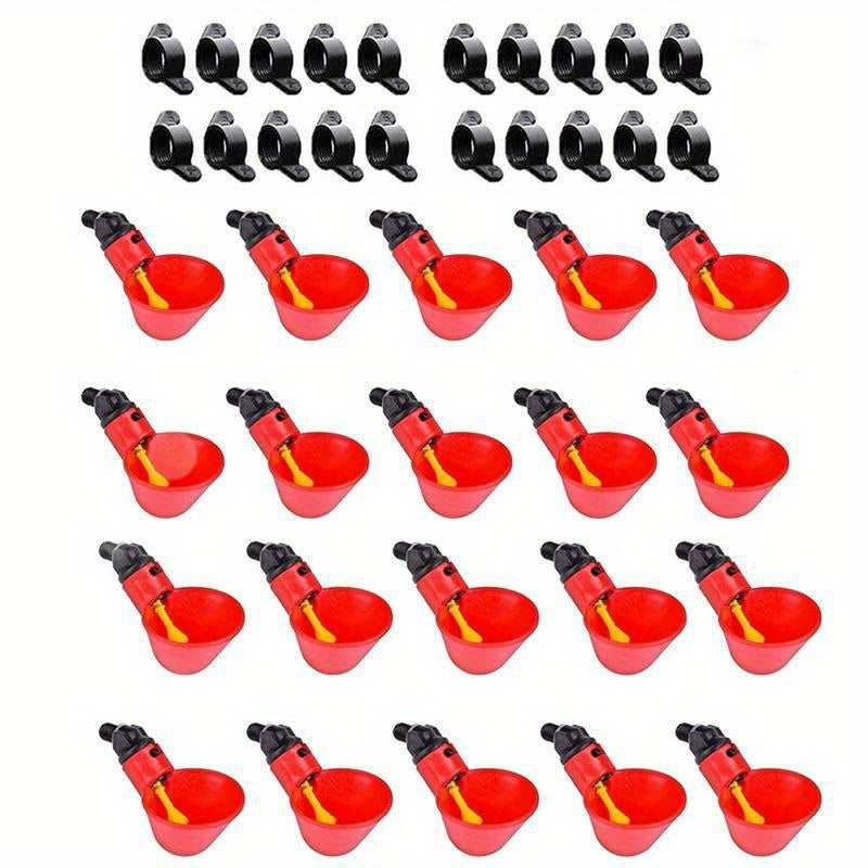 5/10/20 dona avtomatik qushlar uchun suv idishlari, tovuq va parrandalar uchun