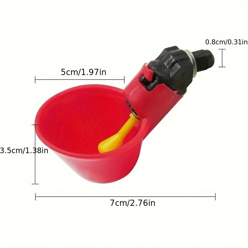 5/10/20 dona avtomatik qushlar uchun suv idishlari, tovuq va parrandalar uchun