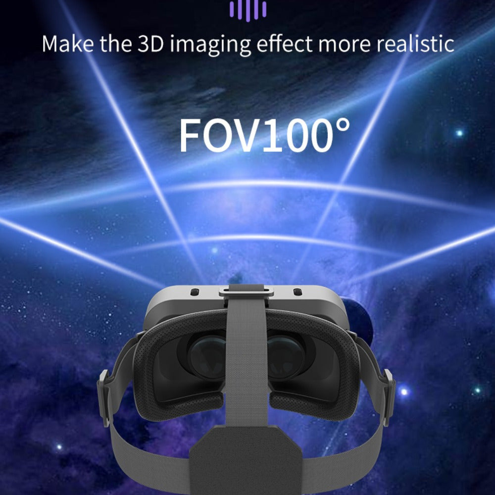 Gafas de realidad virtual móvil para iPhone y smartphones Android. Casco VR premium para una experiencia inmersiva