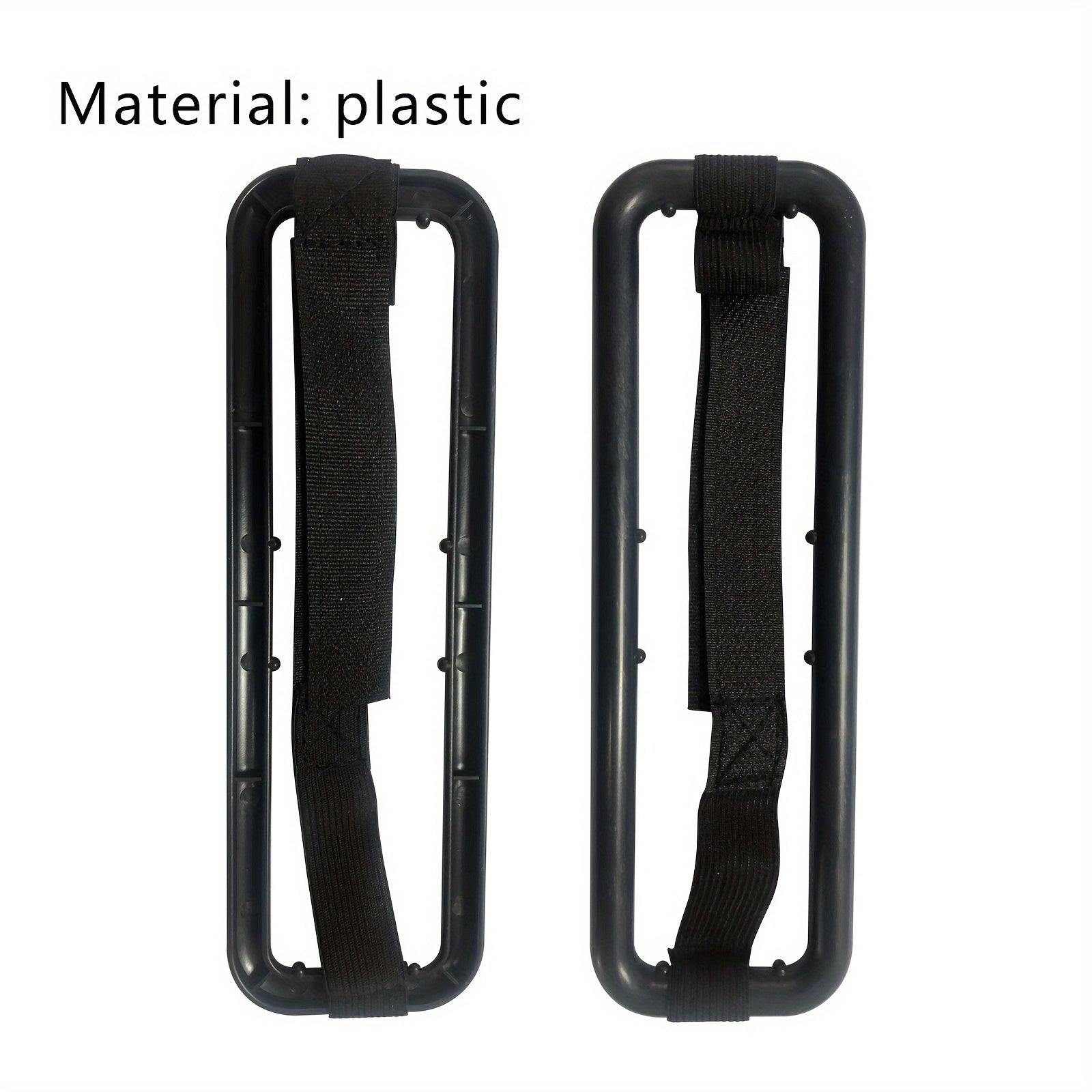 Car Sunshade Organizer Tissue Holder with Clip-On Elastic Band Black Plastic