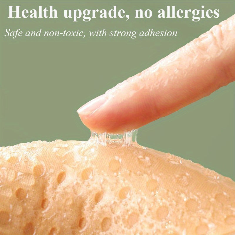 Women’s Strapless Seamless Self-Adhesive Lift Bra Opaque Silicone Support