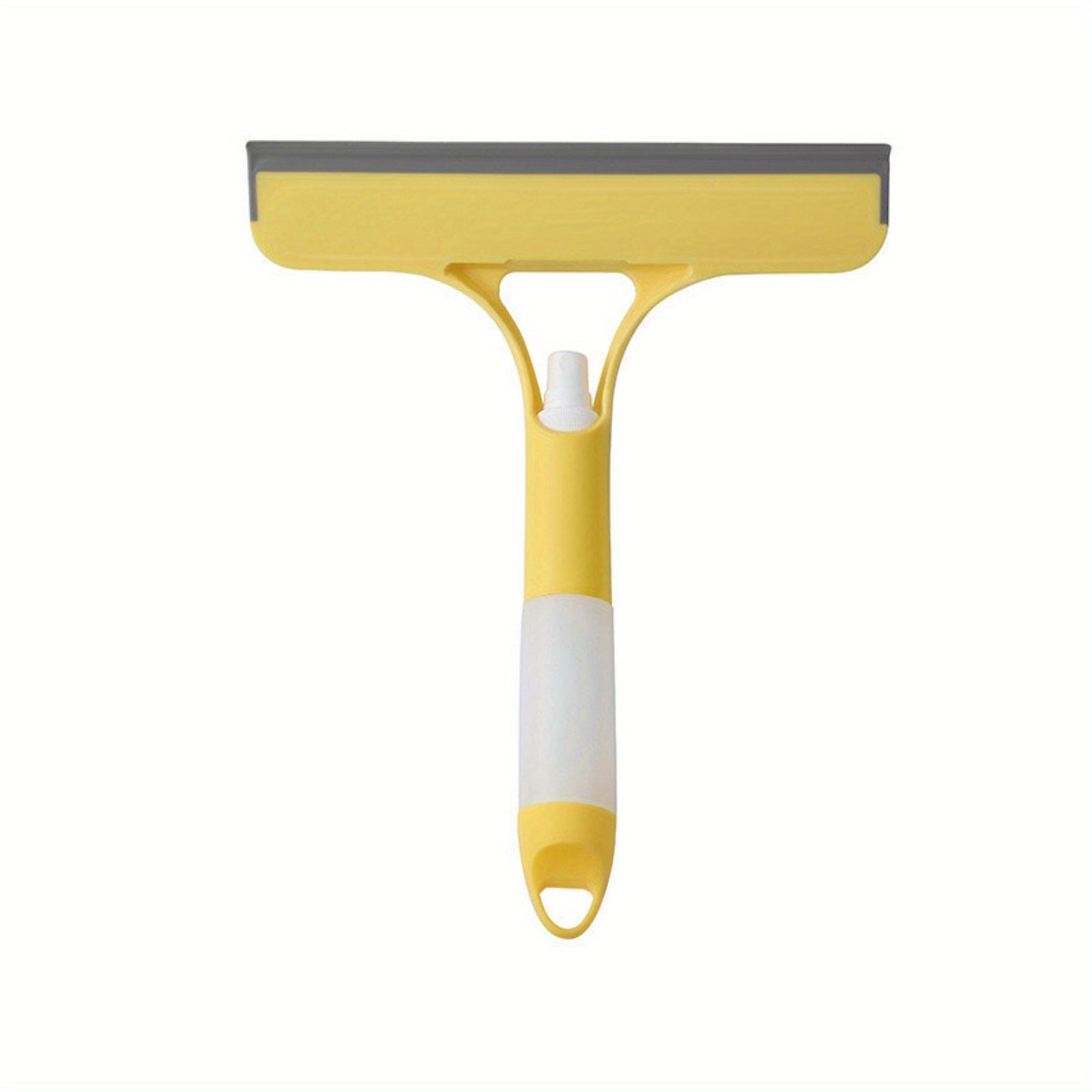 Rascador de limpieza de cristales con pulverizador integrado para ventanas, espejos y parabrisas