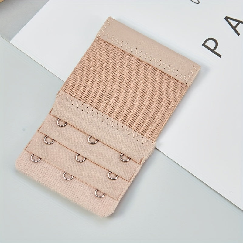 3-Piece Elastic Bra Extenders for Adjustable Fit Women’s Lingerie Accessories
