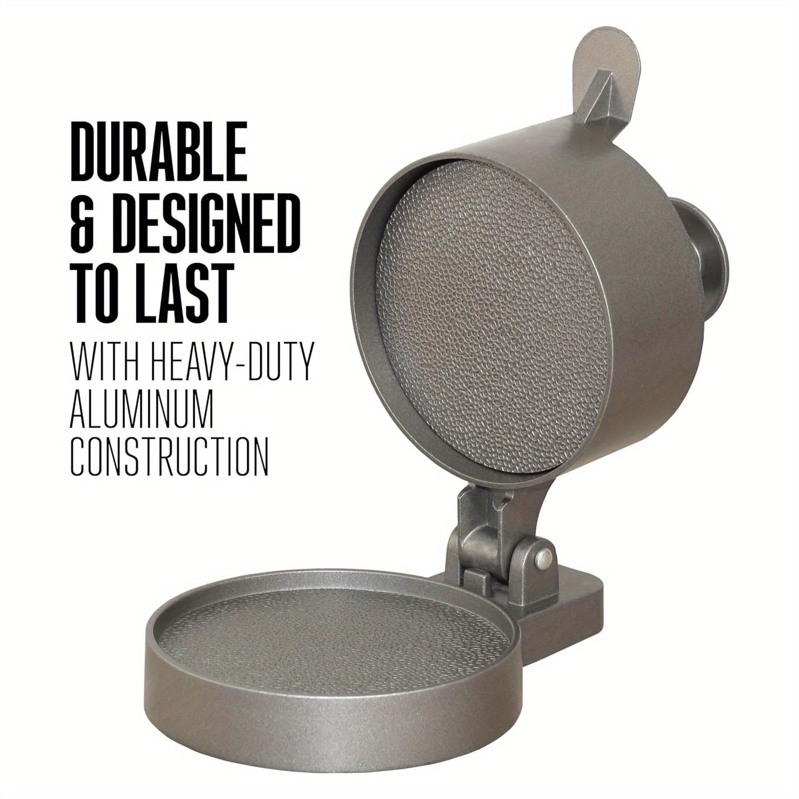 Gamburger pressi, mol go'shti, pishloq va sabzavotli burgerlar uchun yopishmaydigan patty tayyorlovchi