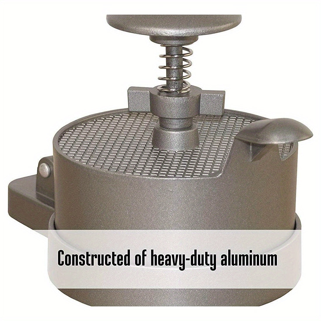 Gamburger pressi, mol go'shti, pishloq va sabzavotli burgerlar uchun yopishmaydigan patty tayyorlovchi