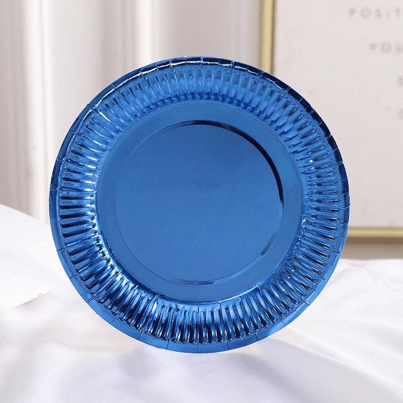 High-Quality Paper Plates for Birthday Cakes Baking Dishes and Parties