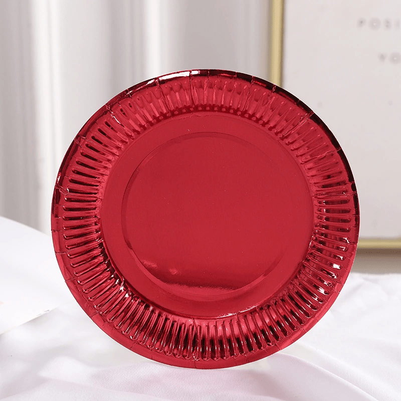 High-Quality Paper Plates for Birthday Cakes Baking Dishes and Parties