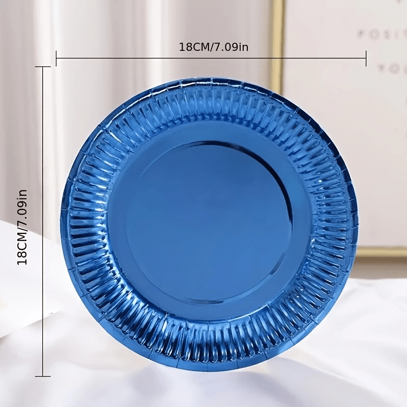 High-Quality Paper Plates for Birthday Cakes Baking Dishes and Parties