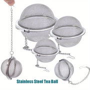 Stainless Steel Mesh Tea Strainer and Steeper for Loose Leaf Tea and Spices