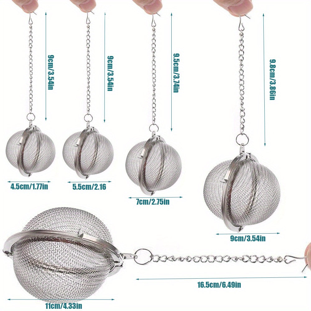 Stainless Steel Mesh Tea Strainer and Steeper for Loose Leaf Tea and Spices